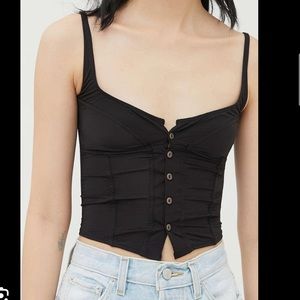 Urban Outfitter Bustier Mesh Top